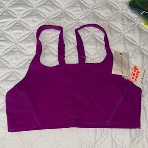 Purple Sports Bra